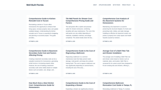 Thumbnail of wellbuiltflorida.com