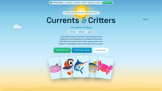 Screenshot of currentsandcritters.com