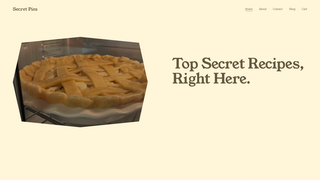 Thumbnail of secretpies.com