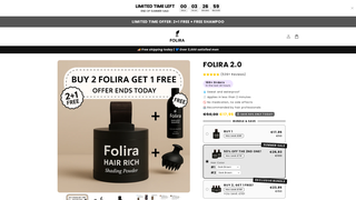 Thumbnail of folirahaircare.com
