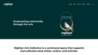 Thumbnail of nightjarartscollective.com