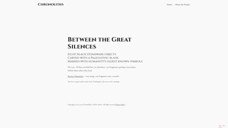 Thumbnail of chronoliths.com