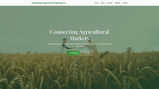 Thumbnail of greenbridgeagbrokers.com