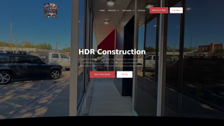 Screenshot of hdrconstructiontx.com