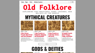 Thumbnail of oldfolklore.com