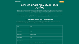 Thumbnail of eipl-india.com