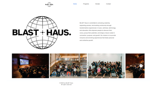 Thumbnail of blasthausfoundation.org