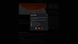 Screenshot of cocktailguessr.app