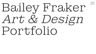 Thumbnail of bfraker.com