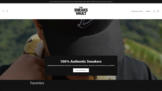 Thumbnail of thesneaksvault.com