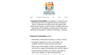 Thumbnail of theconnectedcommunities.com