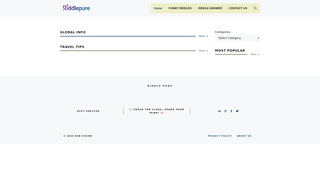 Thumbnail of riddlepure.com