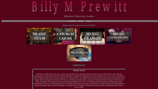 Thumbnail of billymprewitt.com