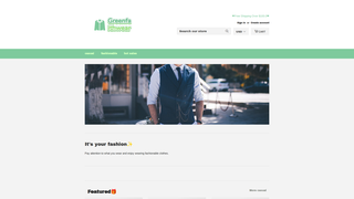 Thumbnail of greenfaithwear.com