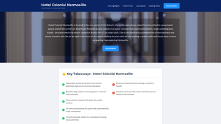Thumbnail of hotelcolonialhermosillo.com