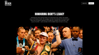Thumbnail of rickyhattonfoundation.com