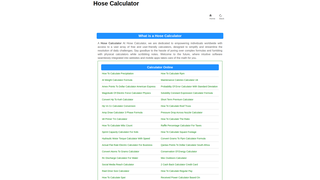 Thumbnail of hosecalculator.com