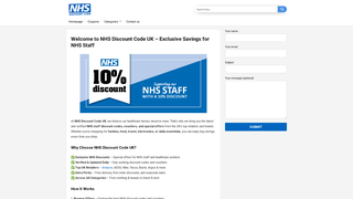 Thumbnail of nhsdiscountcodeuk.com