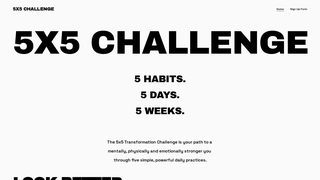 Thumbnail of 5x5challenge.com