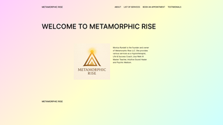 Thumbnail of metamorphicrise.com