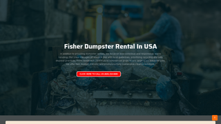 Thumbnail of dumpsterrentalfishers.com