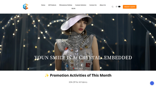 Thumbnail of ysrhinestone.com