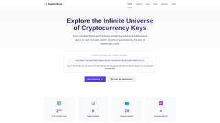 Thumbnail of explorekeys.com