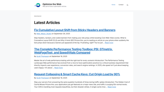 Thumbnail of optimizetheweb.com