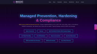 Thumbnail of bastetsecurity.com