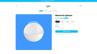 Thumbnail of shopmemoriesphere.com