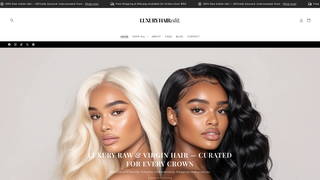 Thumbnail of luxuryhairedit.com