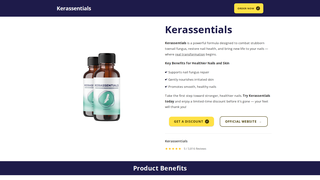 Thumbnail of kerassentialsprocare.com