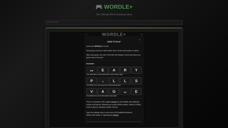 Thumbnail of wordlez.com