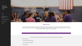 Thumbnail of dynastyvolleyballclub.net