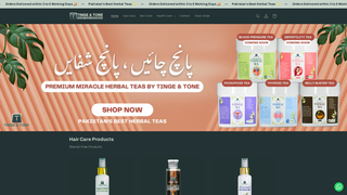 Thumbnail of tingeandtone.com