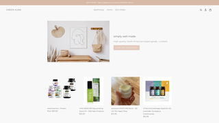 Thumbnail of greenauranature.com