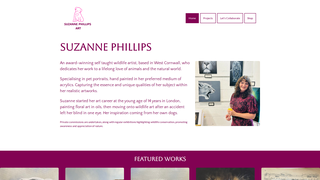 Thumbnail of suzannephillipsart.com