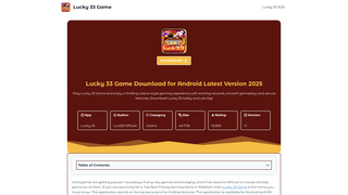 Thumbnail of lucky33.org