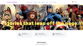 Thumbnail of comicallies.com