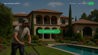 Thumbnail of bayoustandardlawns.com