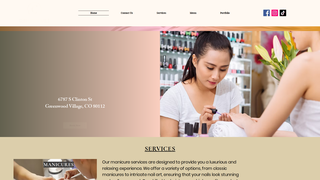 Thumbnail of centennialnails.com