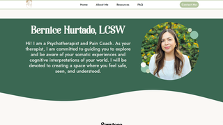 Thumbnail of bernicehurtadolcswtherapy.com