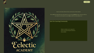 Screenshot of eclecticacademy.org