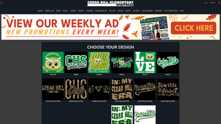Thumbnail of cedarhillspiritwear.com