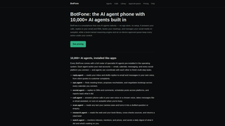Screenshot of botfone.com