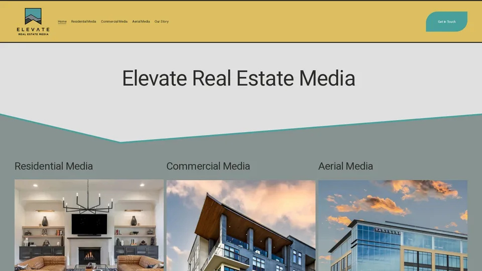 Screenshot of elevaterealestatemediatn.com