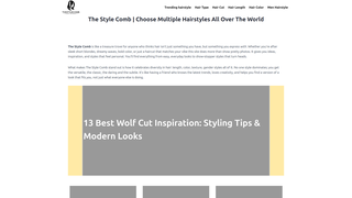 Thumbnail of thestylecomb.com