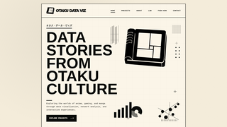 Screenshot of otakudataviz.com