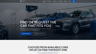 Screenshot of pamtechcars.com
