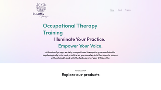 Thumbnail of luminasprings.com